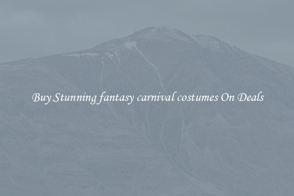 Buy Stunning fantasy carnival costumes On Deals