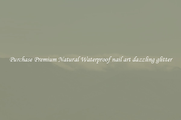Purchase Premium Natural Waterproof nail art dazzling glitter