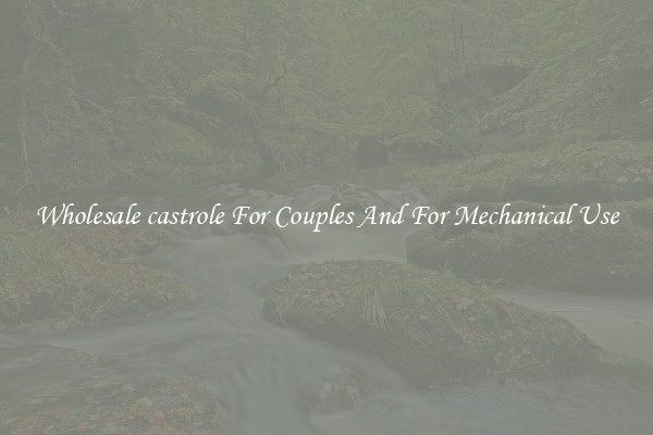 Wholesale castrole For Couples And For Mechanical Use