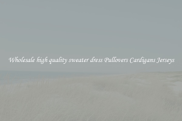 Wholesale high quality sweater dress Pullovers Cardigans Jerseys