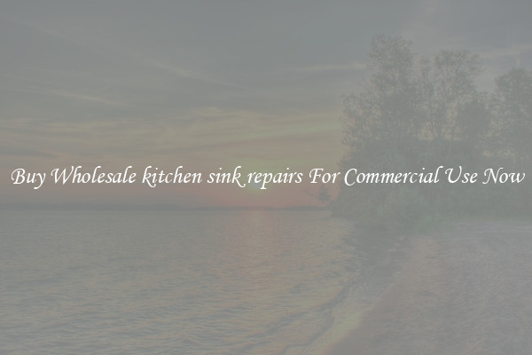 Buy Wholesale kitchen sink repairs For Commercial Use Now